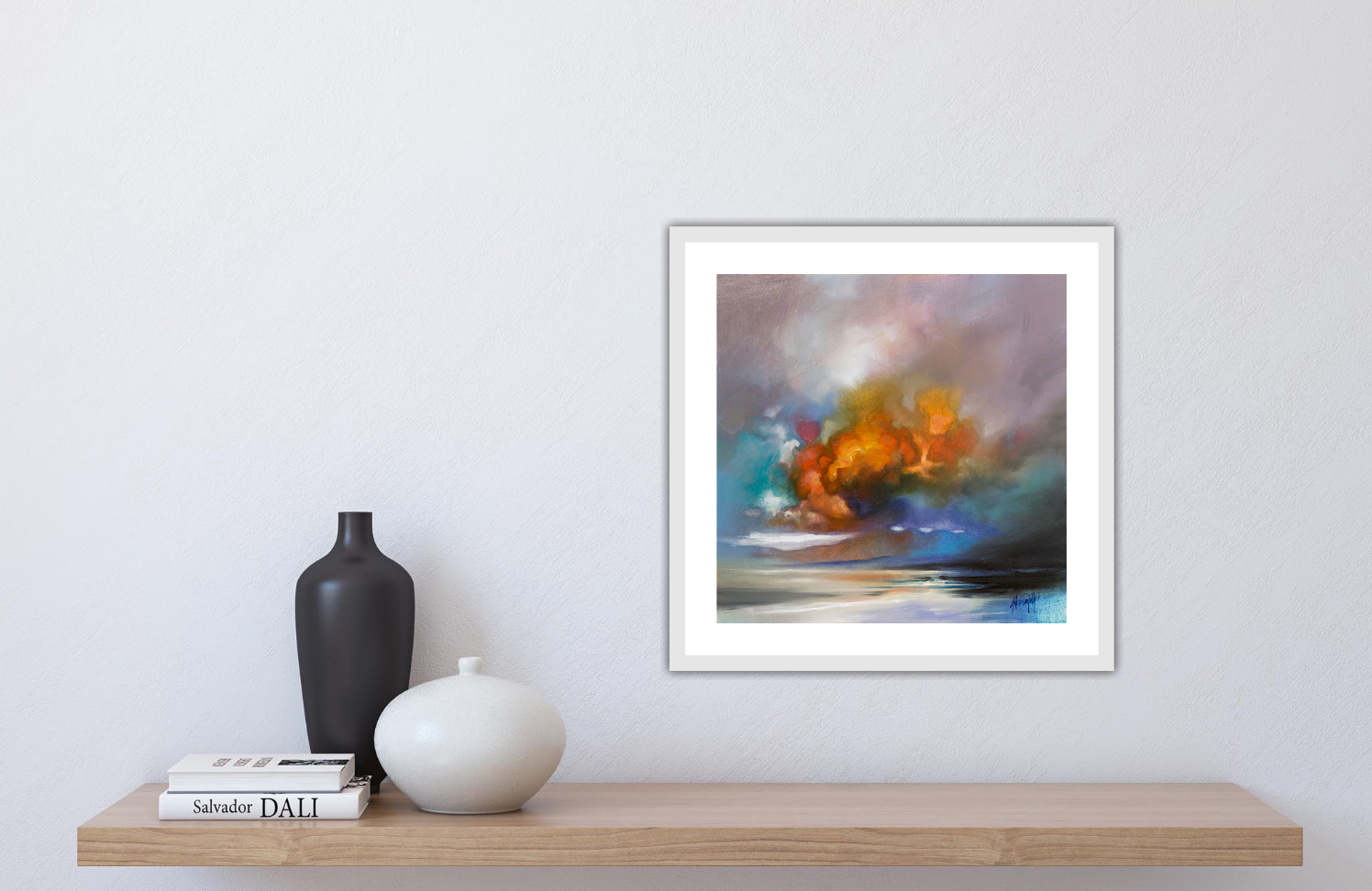 Cumulus Rum Art Print