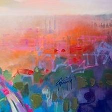 Edinburgh Castle Art Print