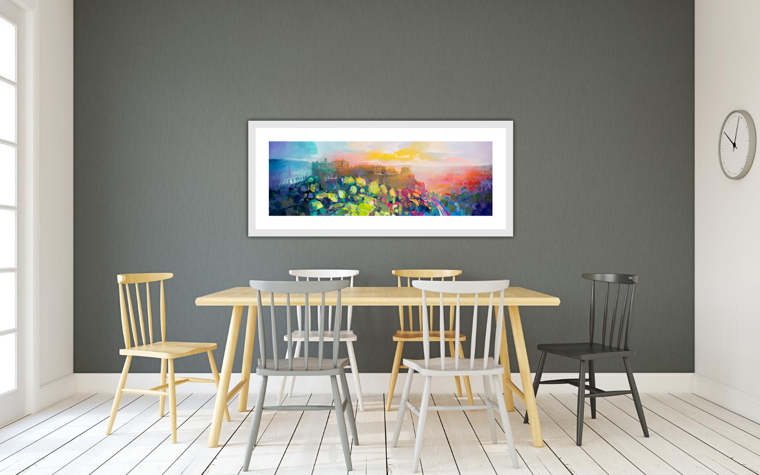 Edinburgh Castle Art Print