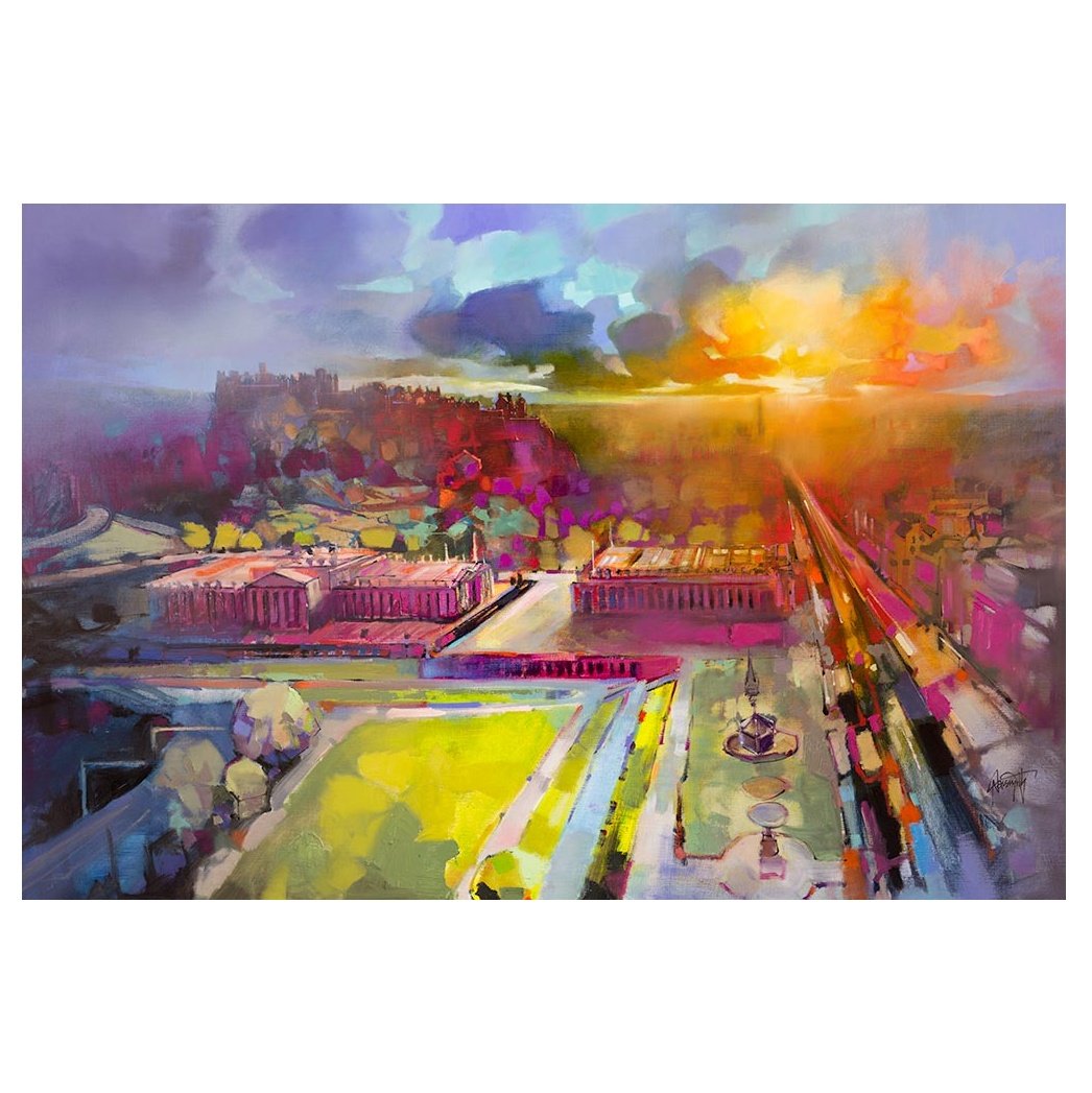 Edinburgh Equinox Art Print