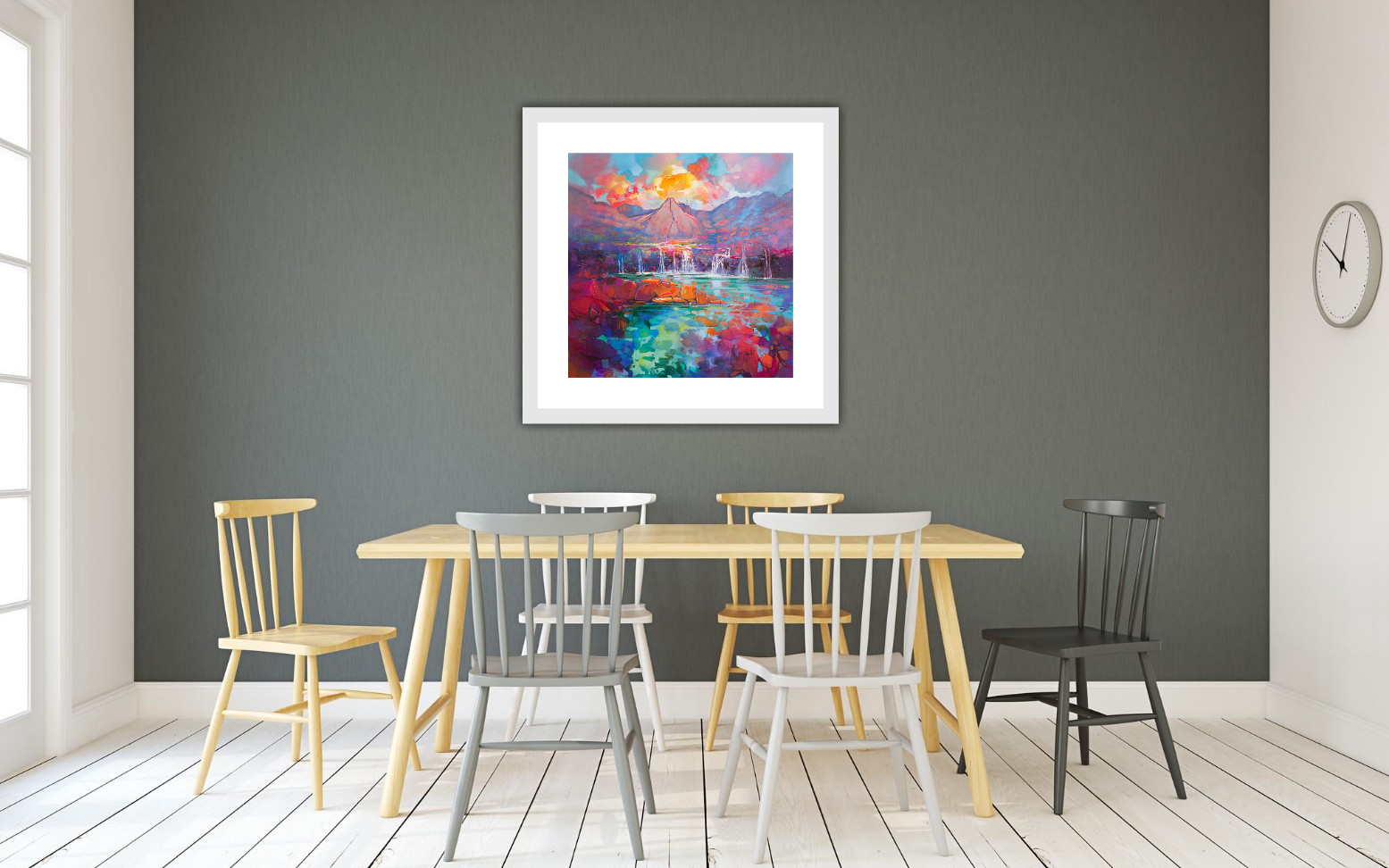 Fairy Pools of Skye Art Print
