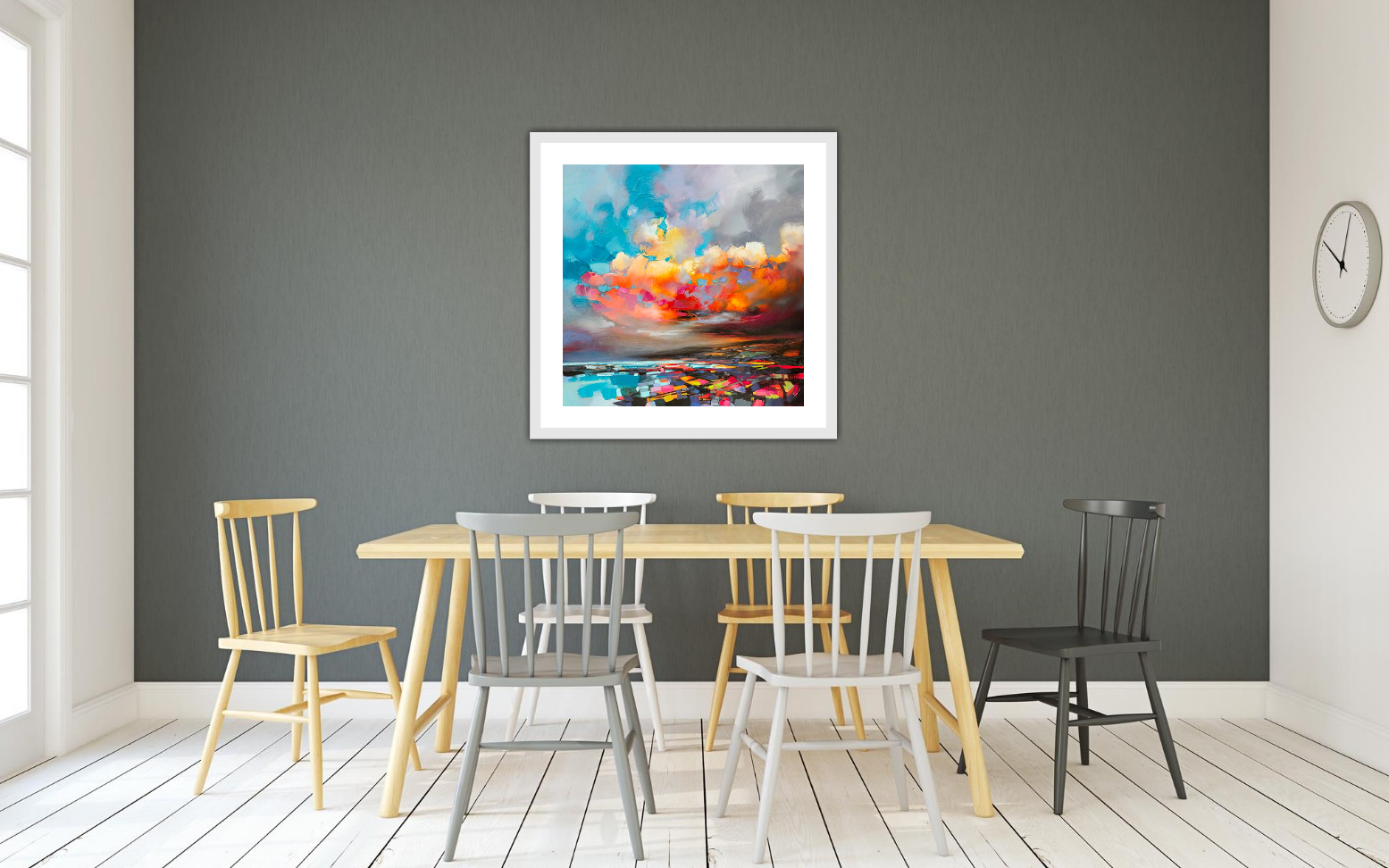 Fragmented Art Print