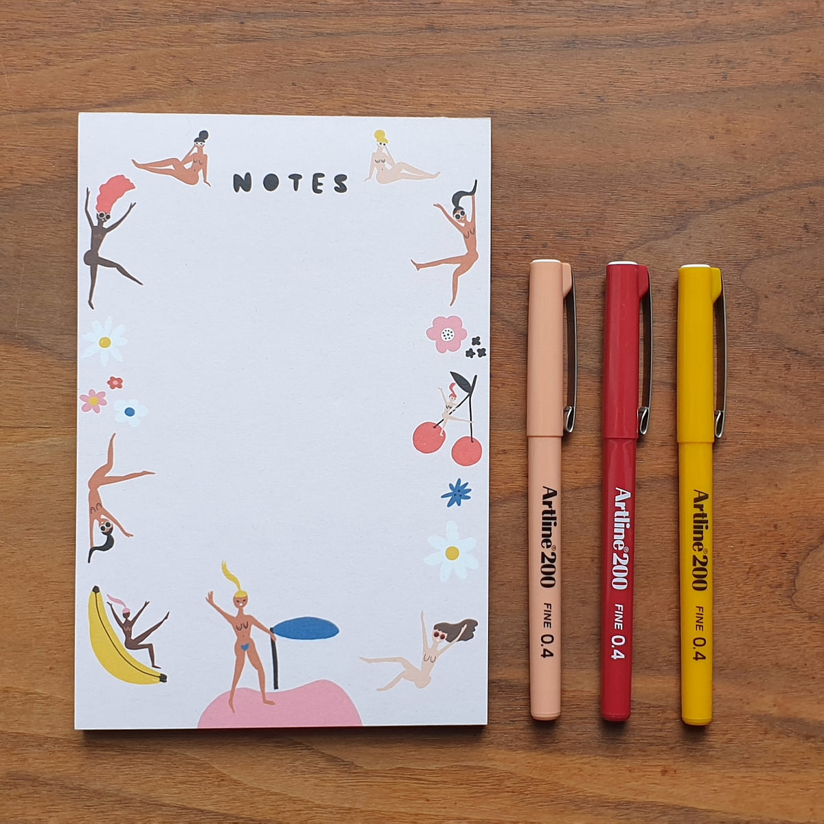 Fruity Nudes Notepad