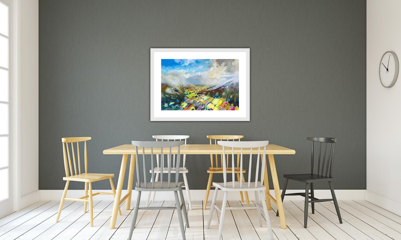 Glencoe Rising Art Print