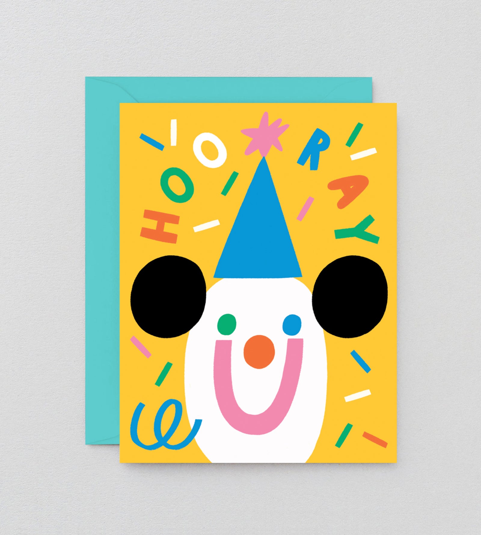 Hooray! Confetti Birthday Card