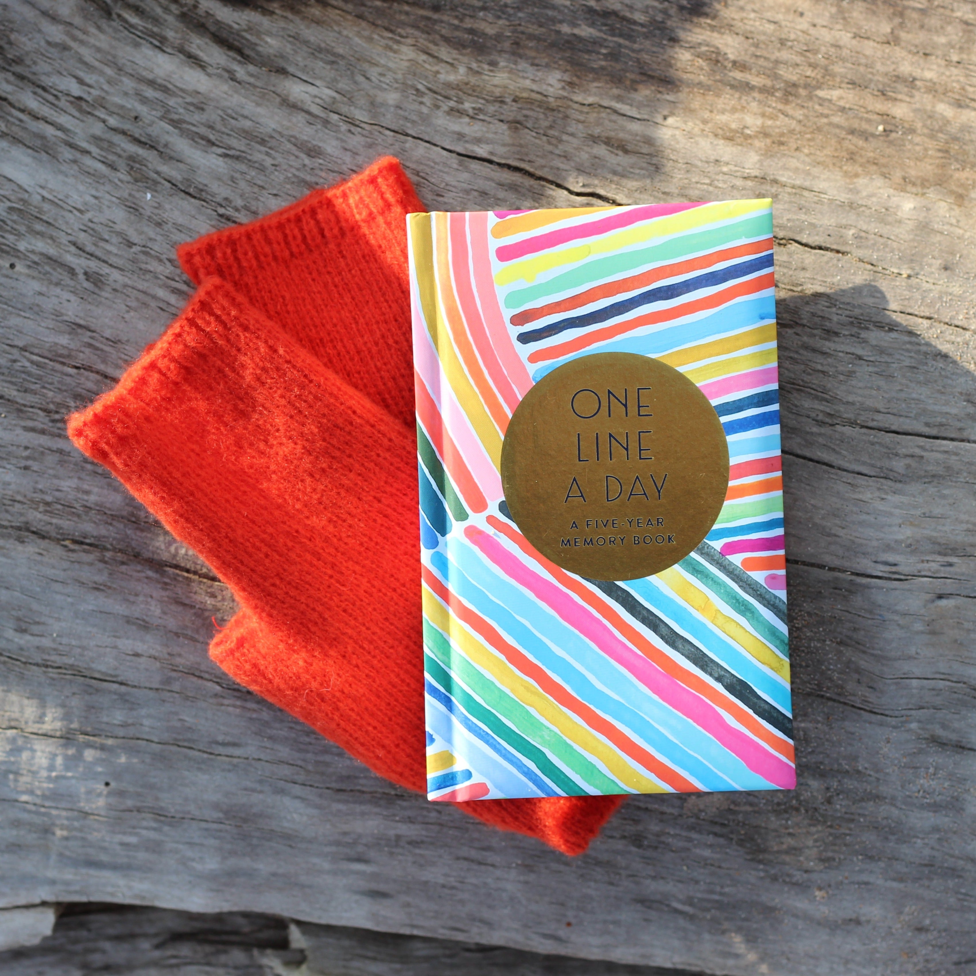 One Line A Day Journal - Rainbow
