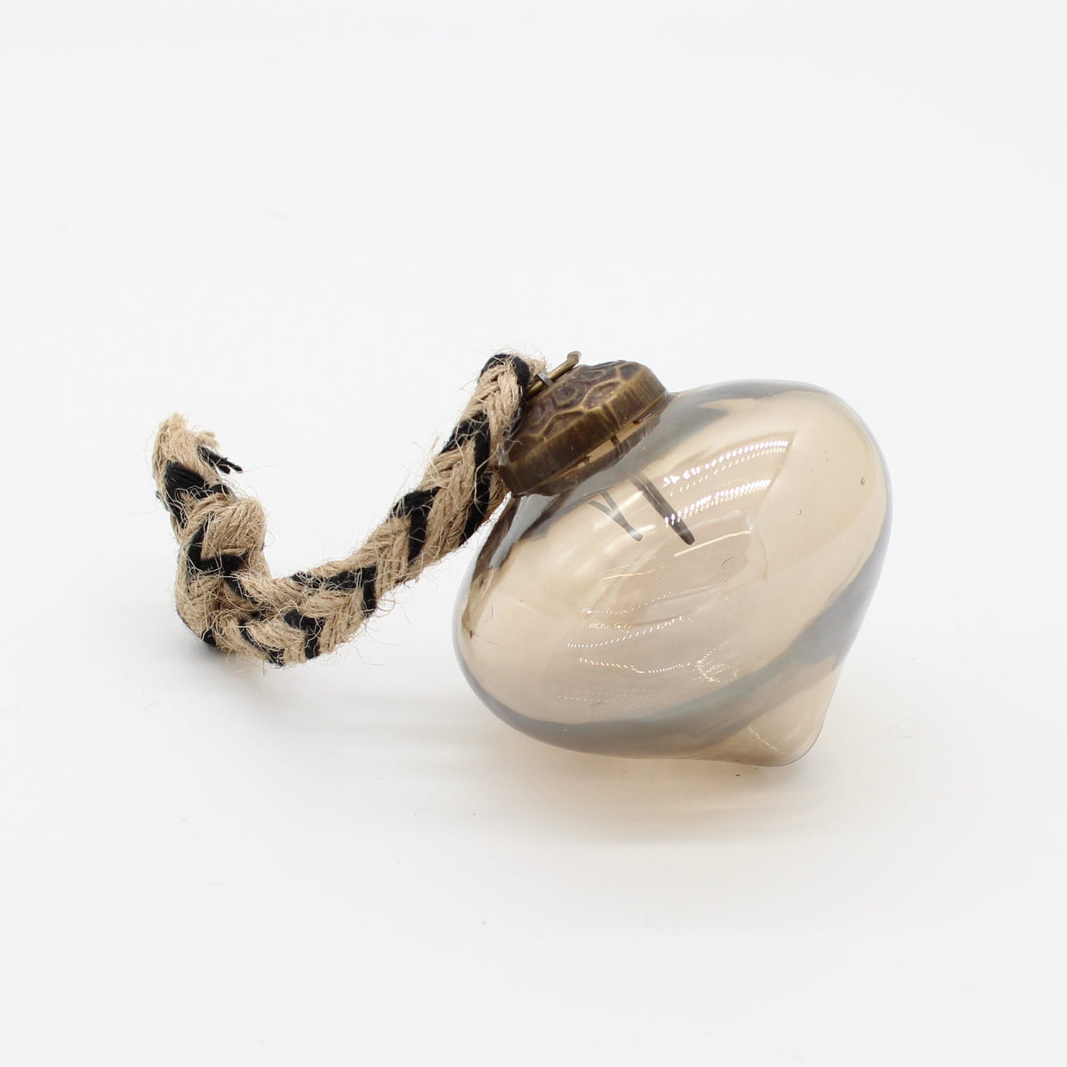 Whisky Lustre Glass Bauble - Round or Teardrop