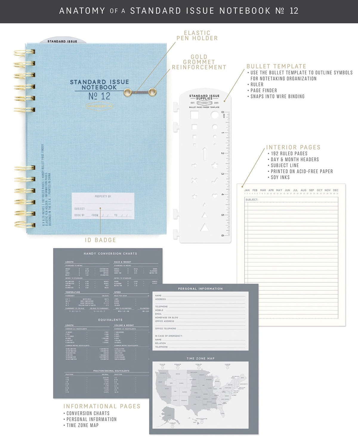 Black Ring Bound Journal