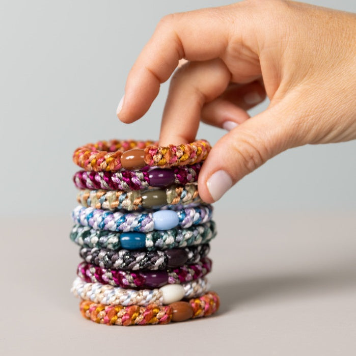 Kknekki Hair Ties - Stripe