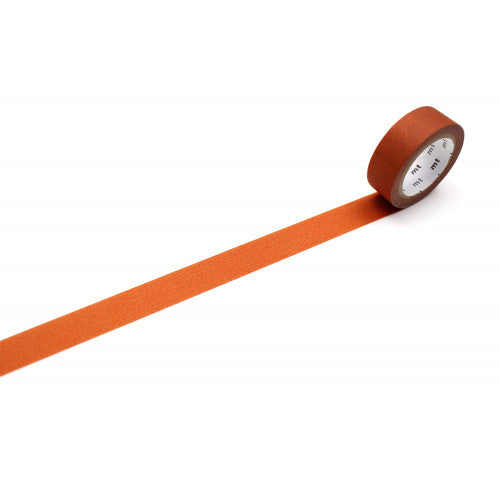 Matte Burnt Orange MT Washi Tape