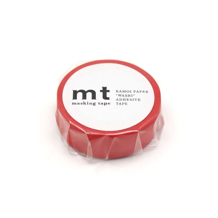 Matte Red MT Washi Tape