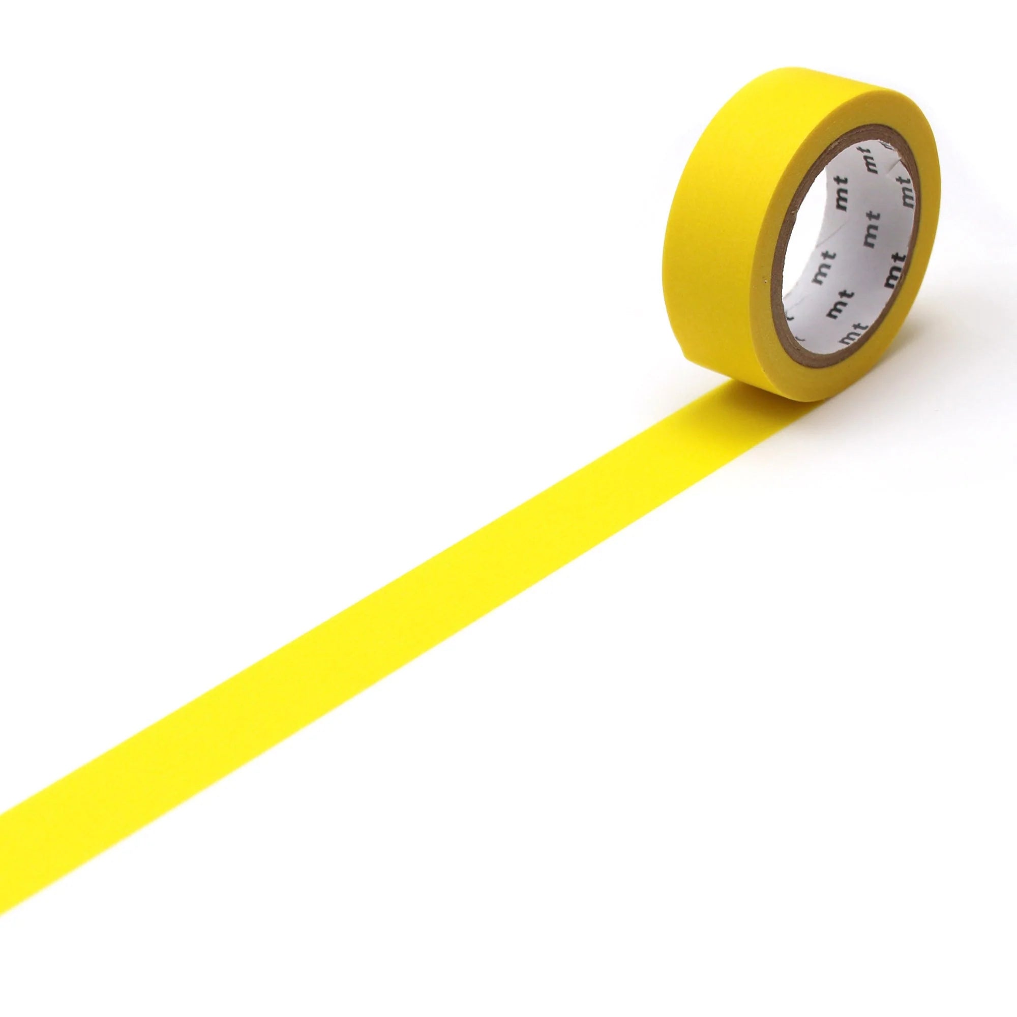 Matte Yellow MT Washi Tape