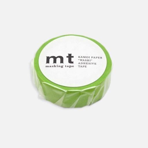 Matte Yellowgreen MT Washi Tape