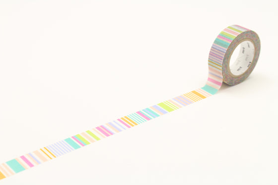 Multi Border Pastel MT Washi Tape