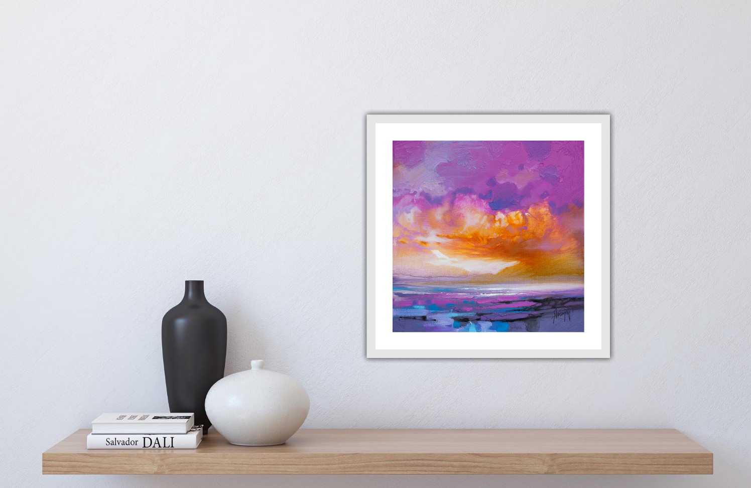 Magenta Sky Study I Art Print