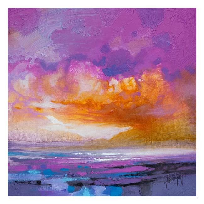 Magenta Sky Study I Art Print