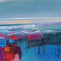 Magenta Sky Study II Art Print
