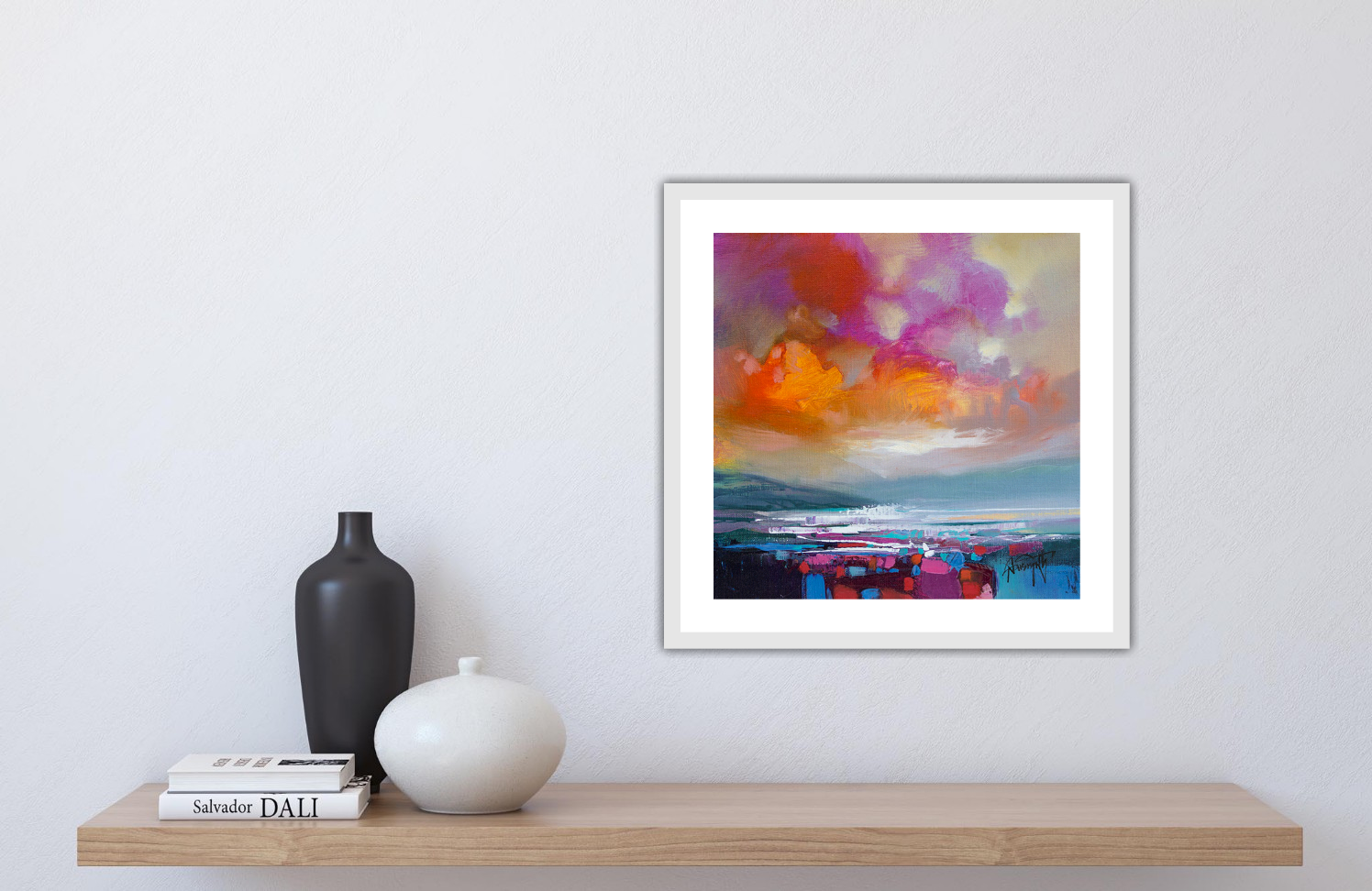 Magenta Sky Study II Art Print