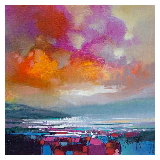 Magenta Sky Study II Art Print