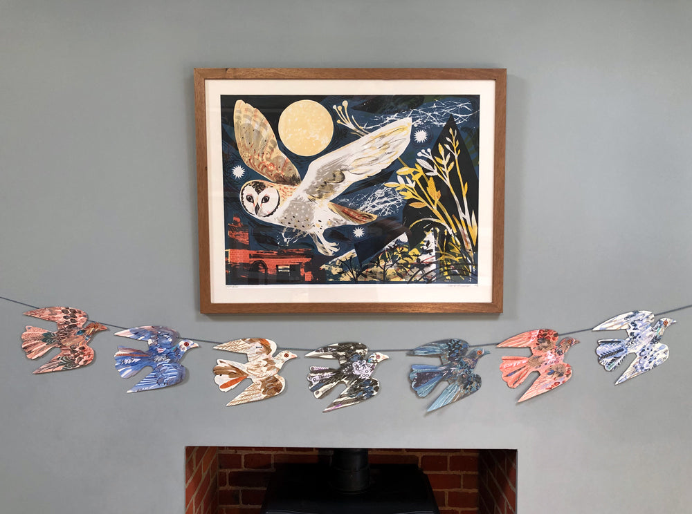 Pigeon Garland by Mark Hearld