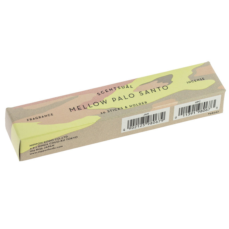 Mellow Palo Santo Incense With Ceramic Holder