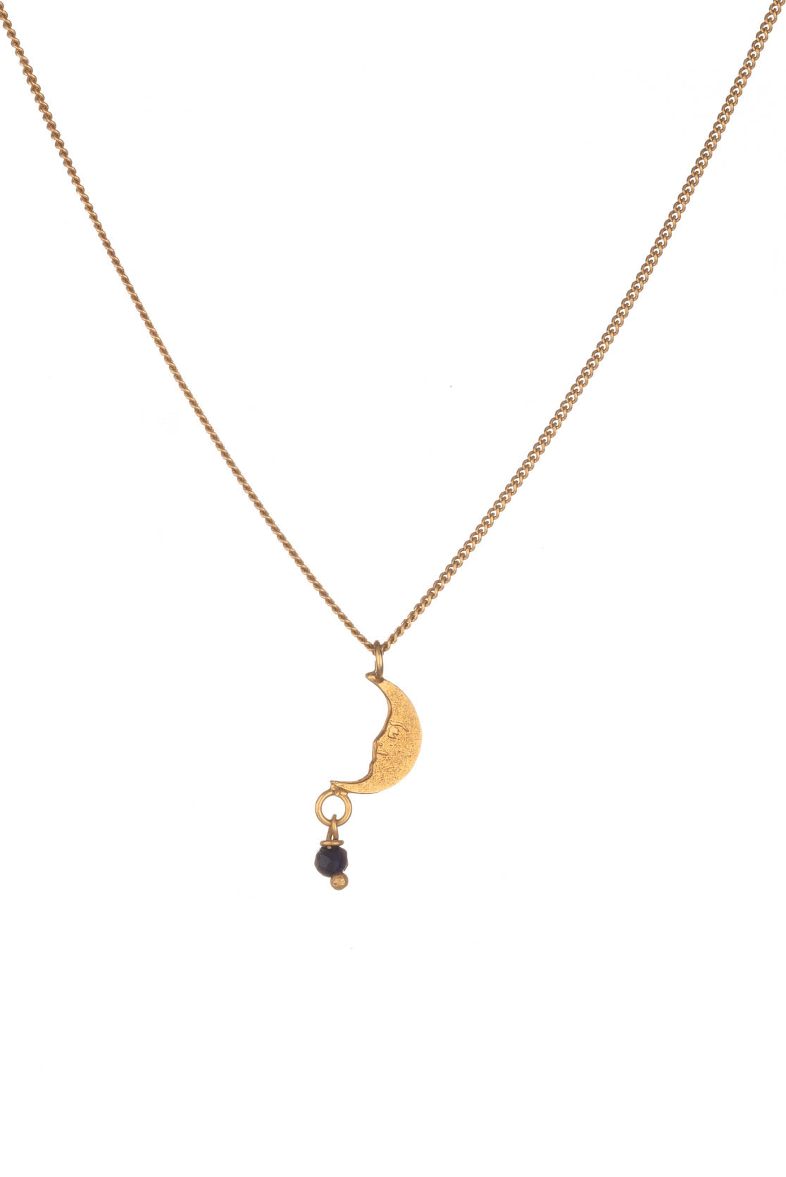 Moon Pendant in Gold