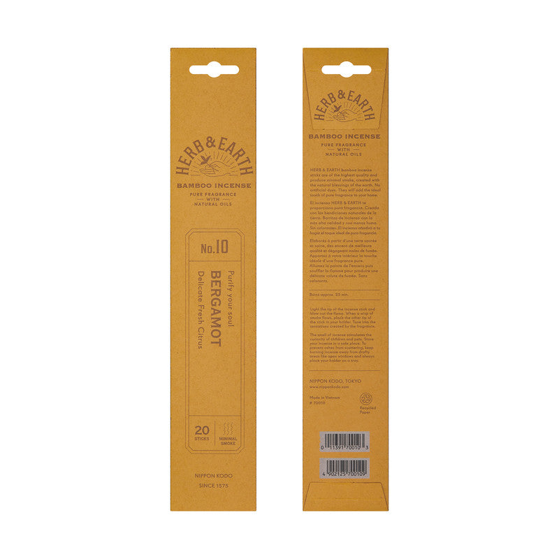 Bergamot Bamboo Incense