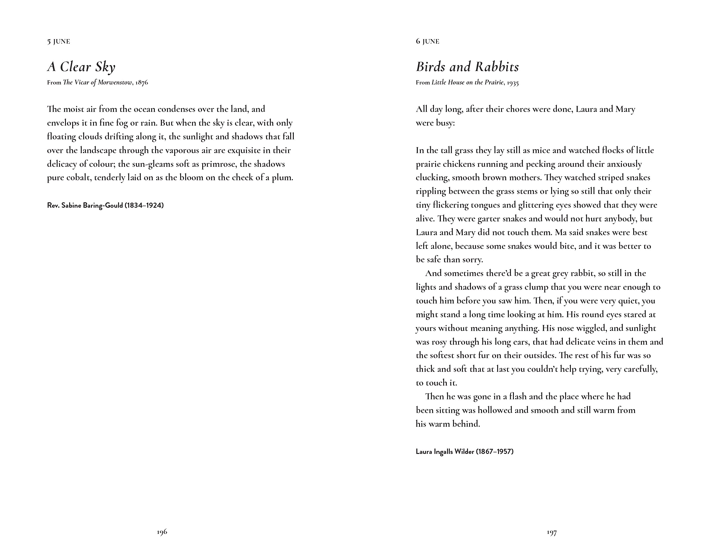 Nature Writing For Every Day Of The Year