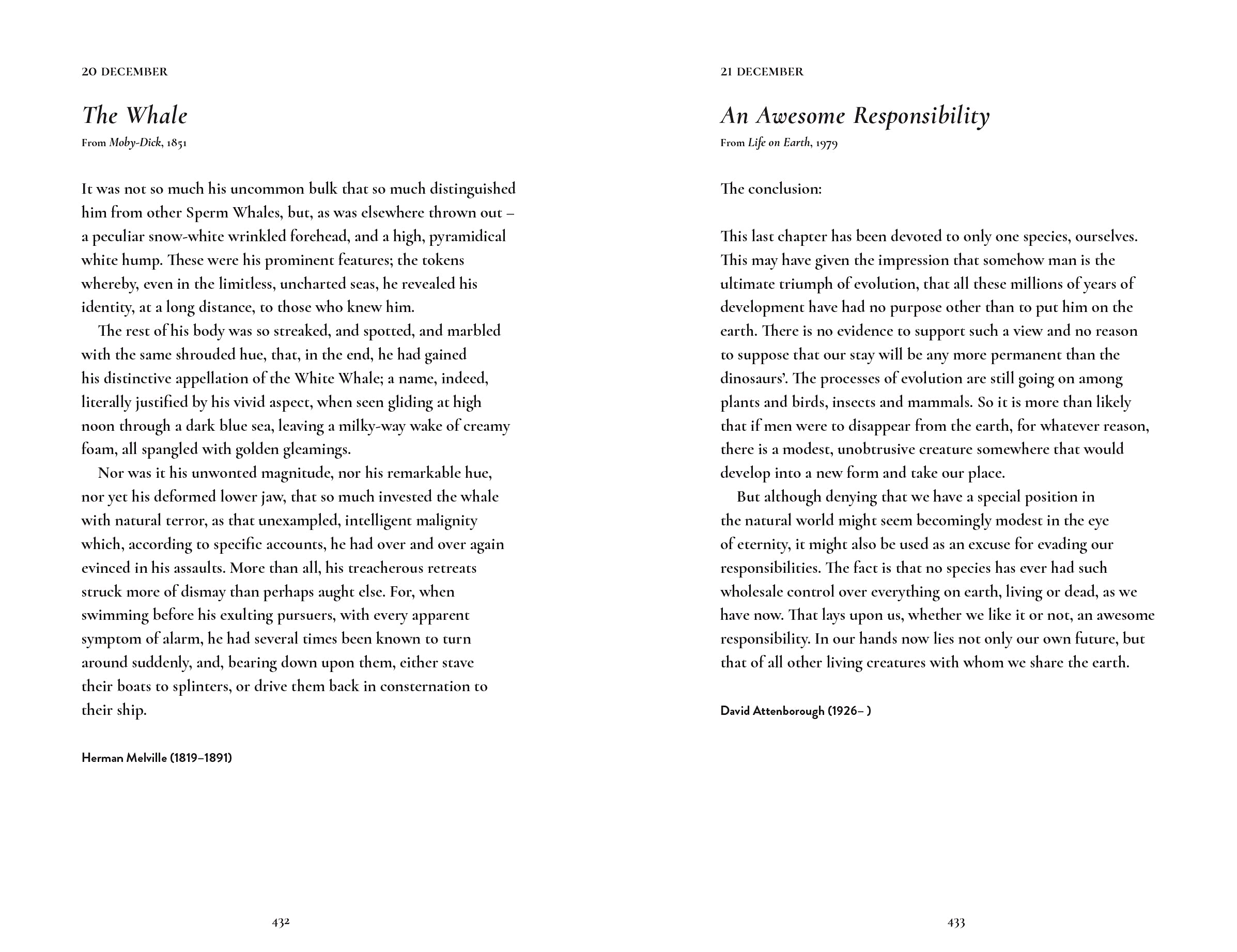 Nature Writing For Every Day Of The Year