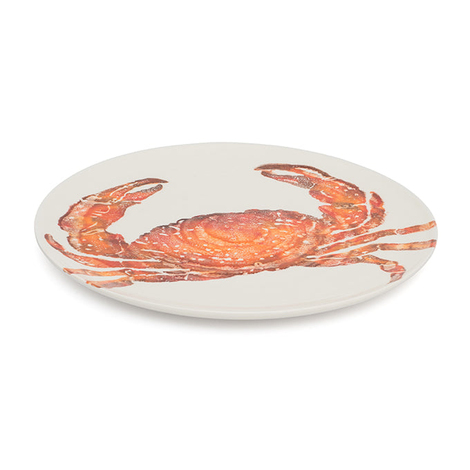Large Earthenware Crab Platter