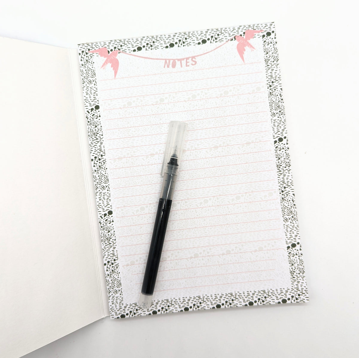 A5 Winter Romance Notepad