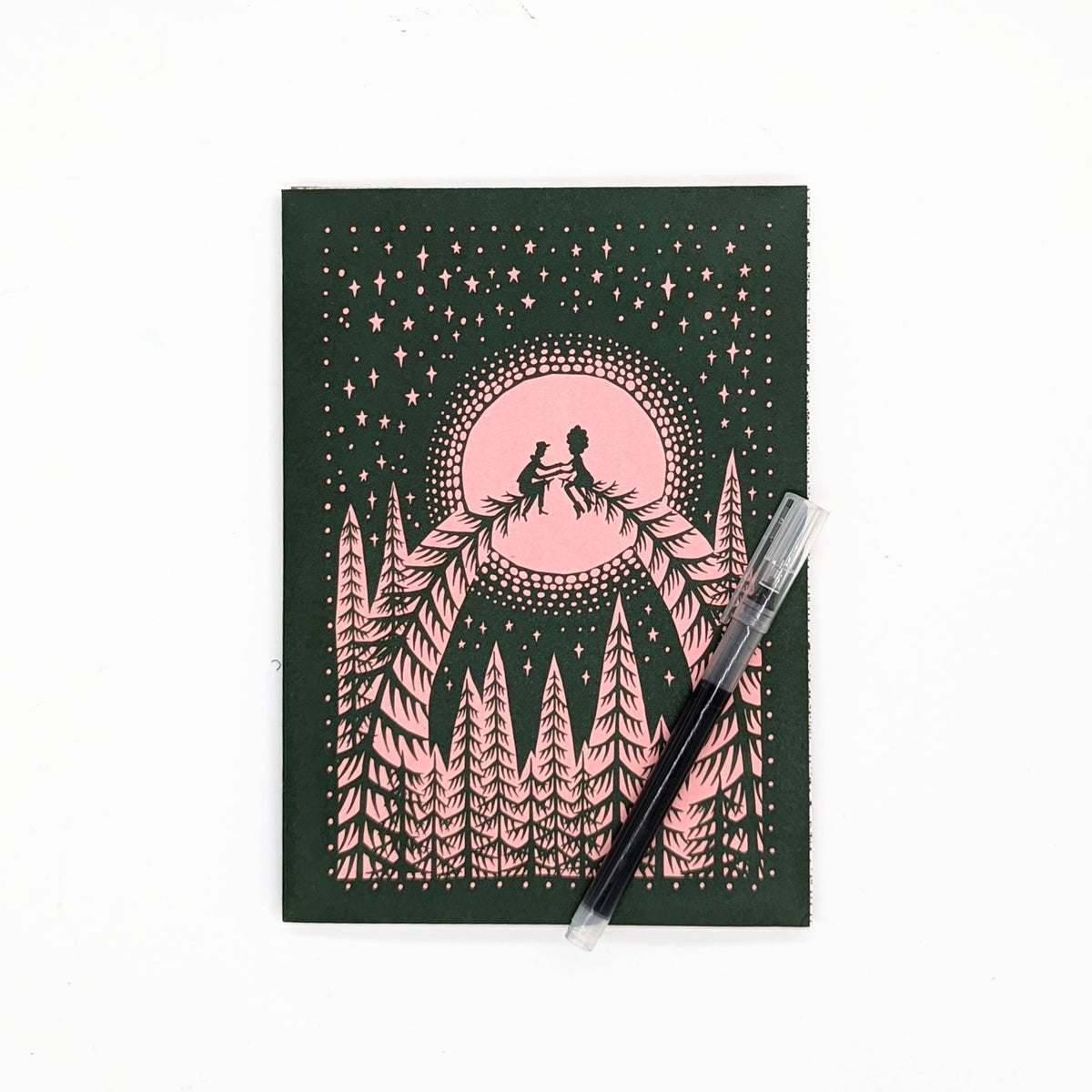 A5 Winter Romance Notepad