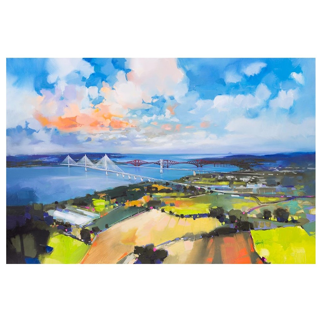 Queensferry Crossing Art Print