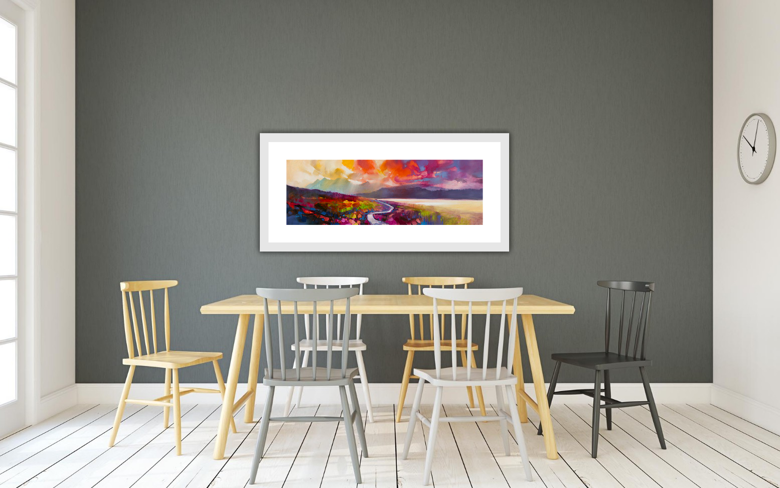 Raasay Road Art Print