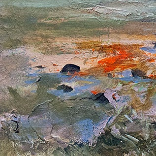 Rocky Shore Orkney Art Print