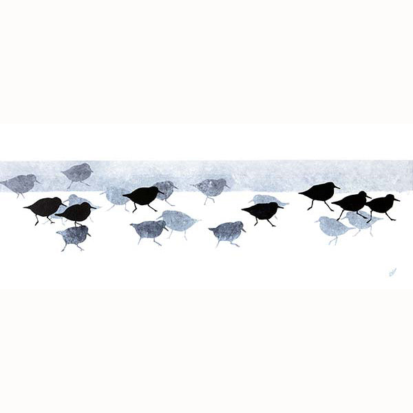 Sanderlings Art Print
