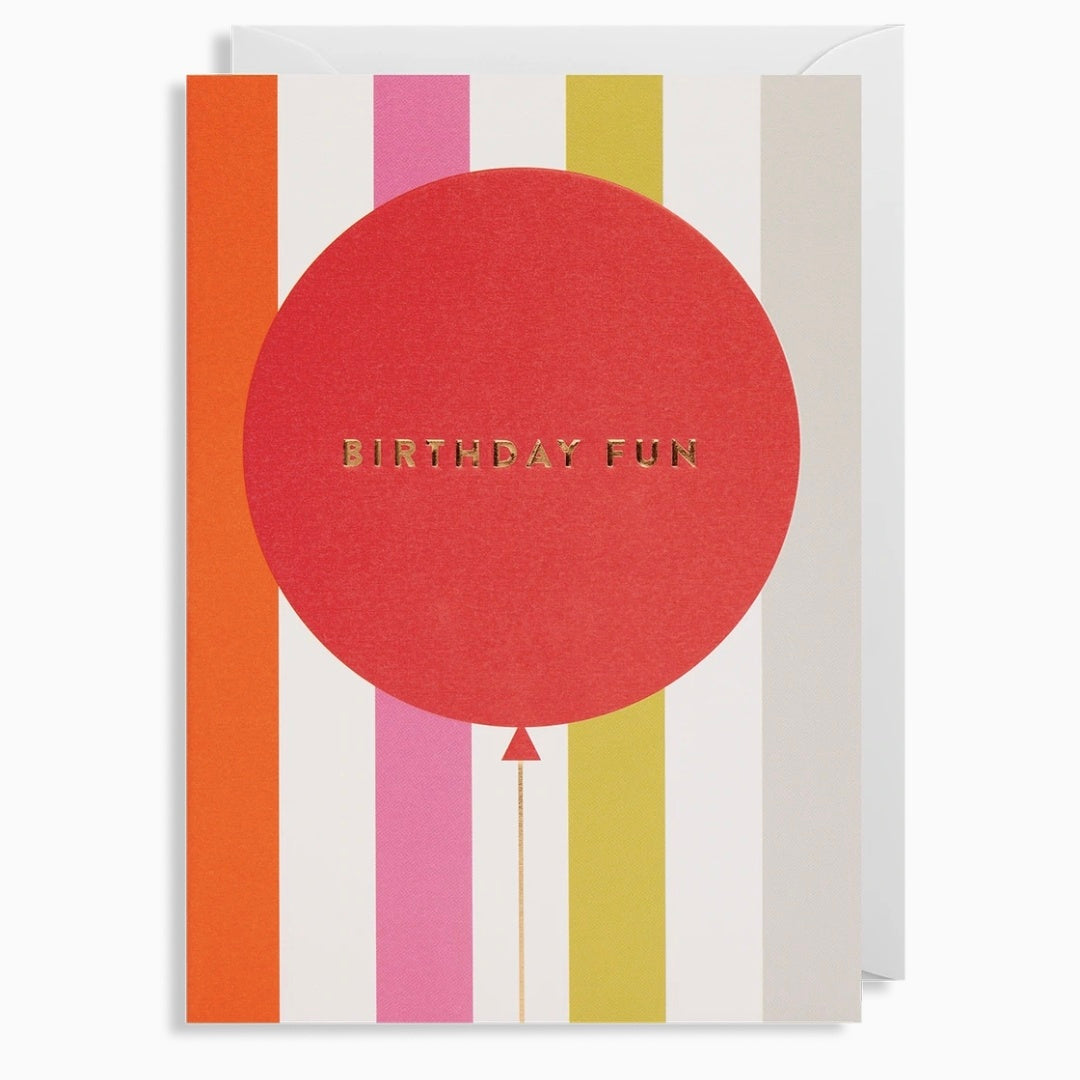 Balloon Birthday Fun Card