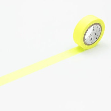 Shocking Yellow MT Washi Tape