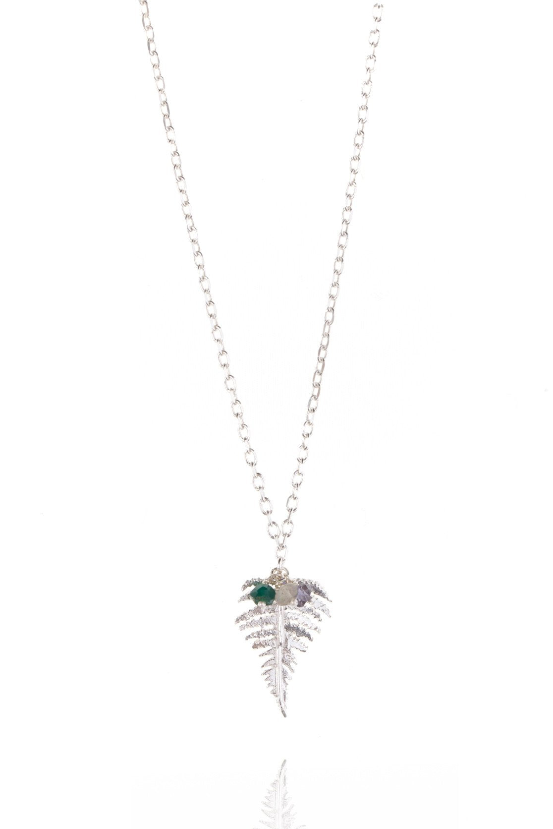 Silver Fern Necklace
