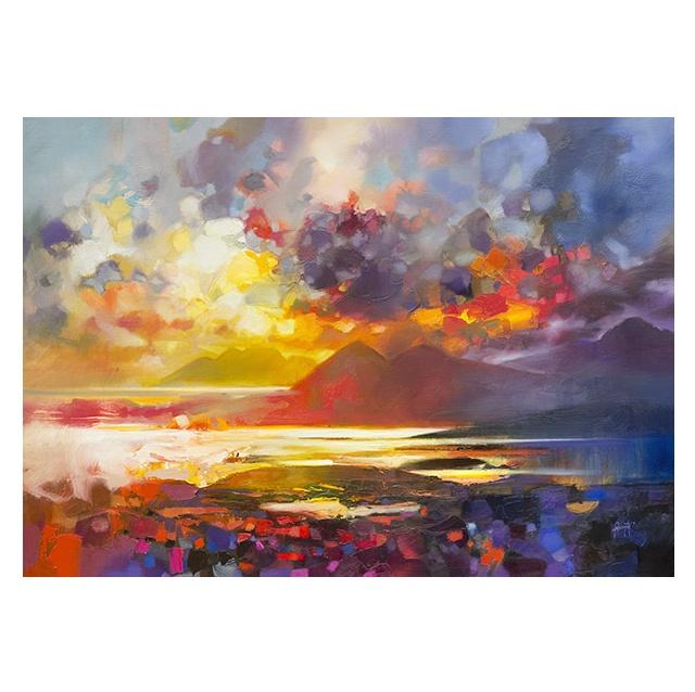 Skye, Rhum, Raasay Art Print