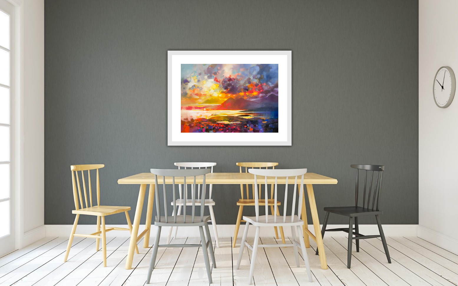 Skye, Rhum, Raasay Art Print