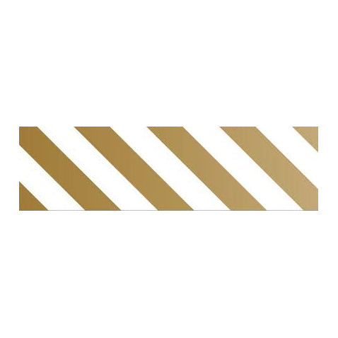 Stripe Gold 2 MT Washi Tape