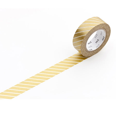 Stripe Gold MT Washi Tape