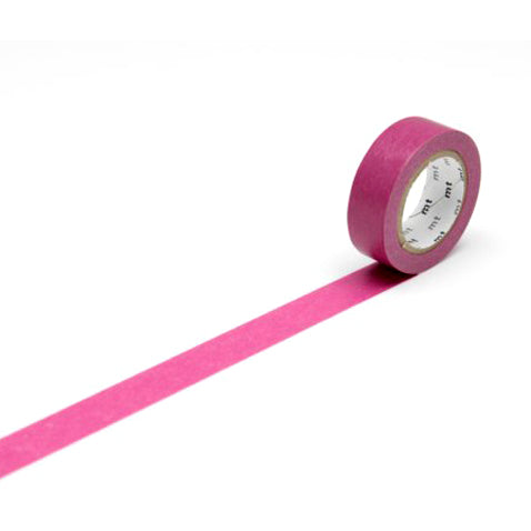 MT Washi Masking Tape - 15mm x 10M - Rose Pink