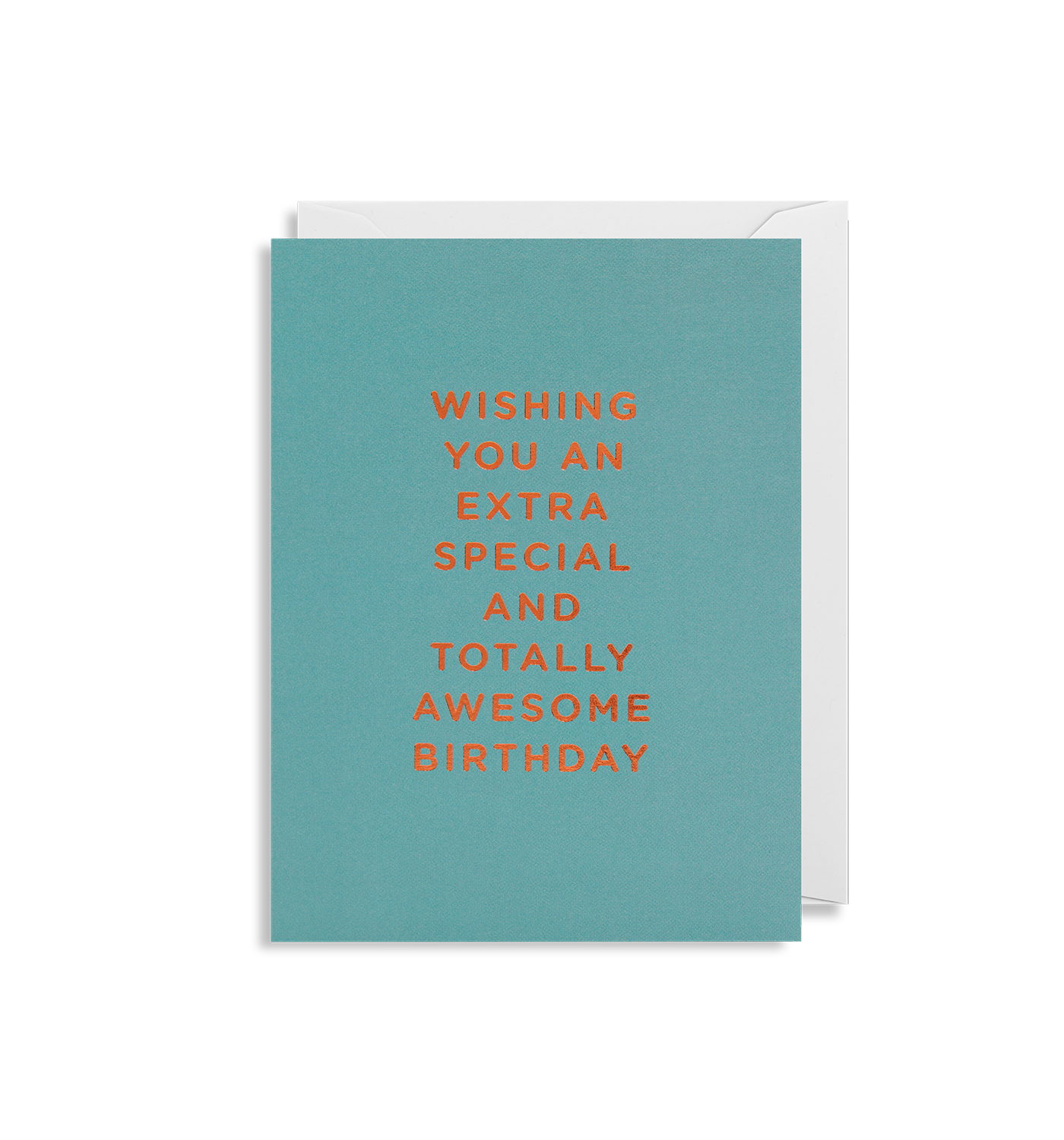 Wishing You An Extra Special & Totally Awesome Birthday Mini Card