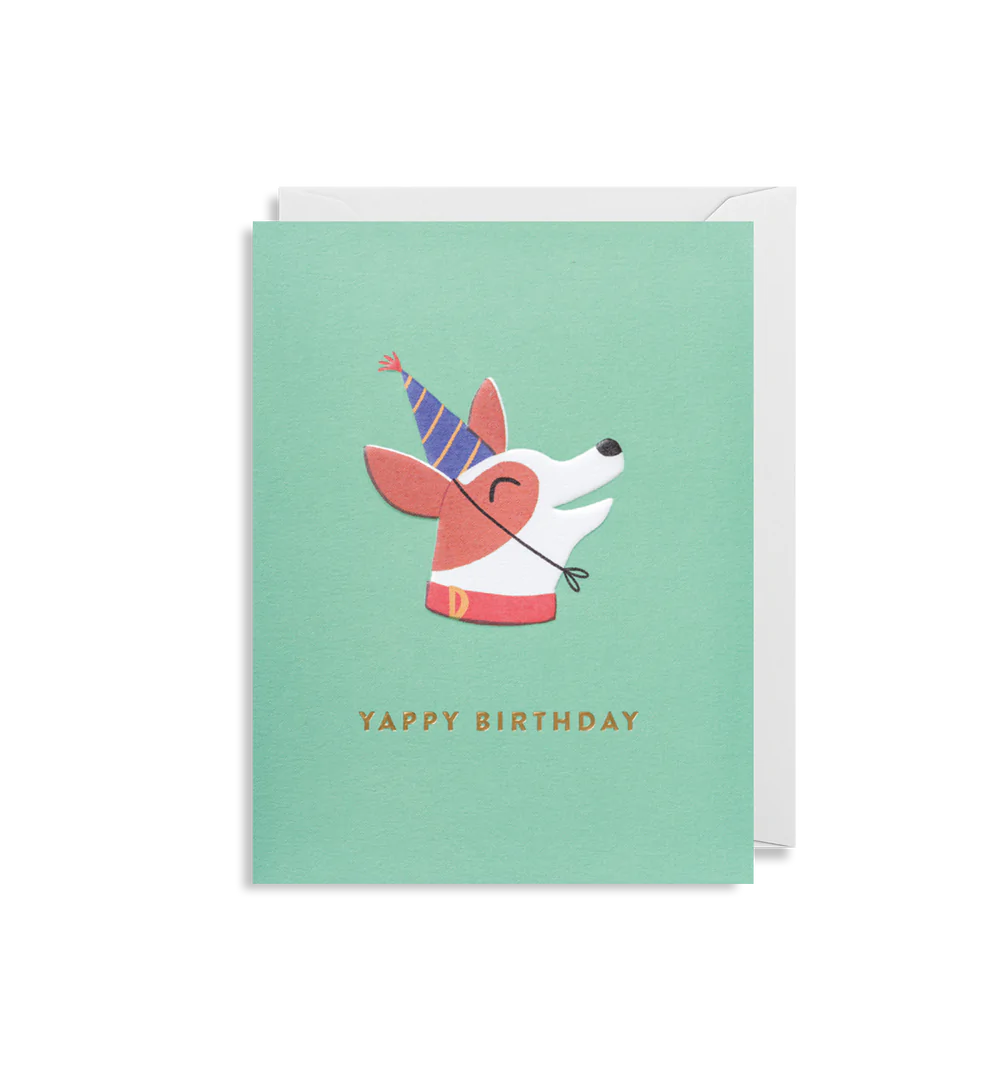 Yappy Mini Birthday Card