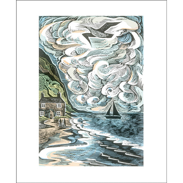 The Wild Silence Blank Card