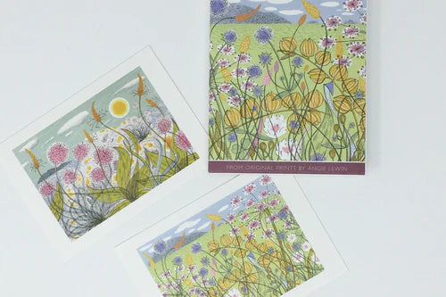 10 Floral Notecards & Envelopes