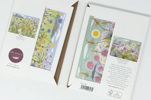 10 Floral Notecards and Envelopes by Angie Lewin