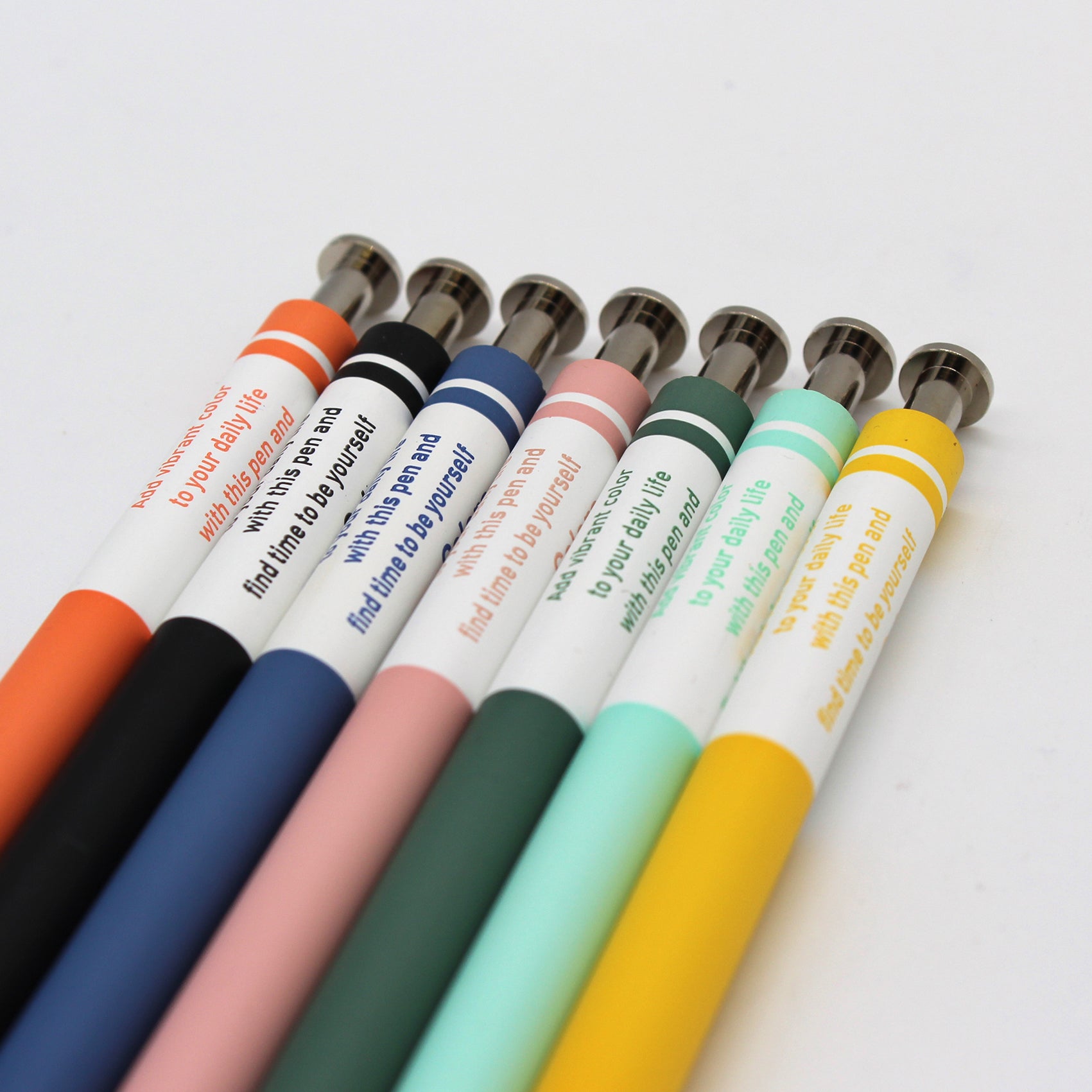 "Colors" Gel Ink Ballpoint Pens